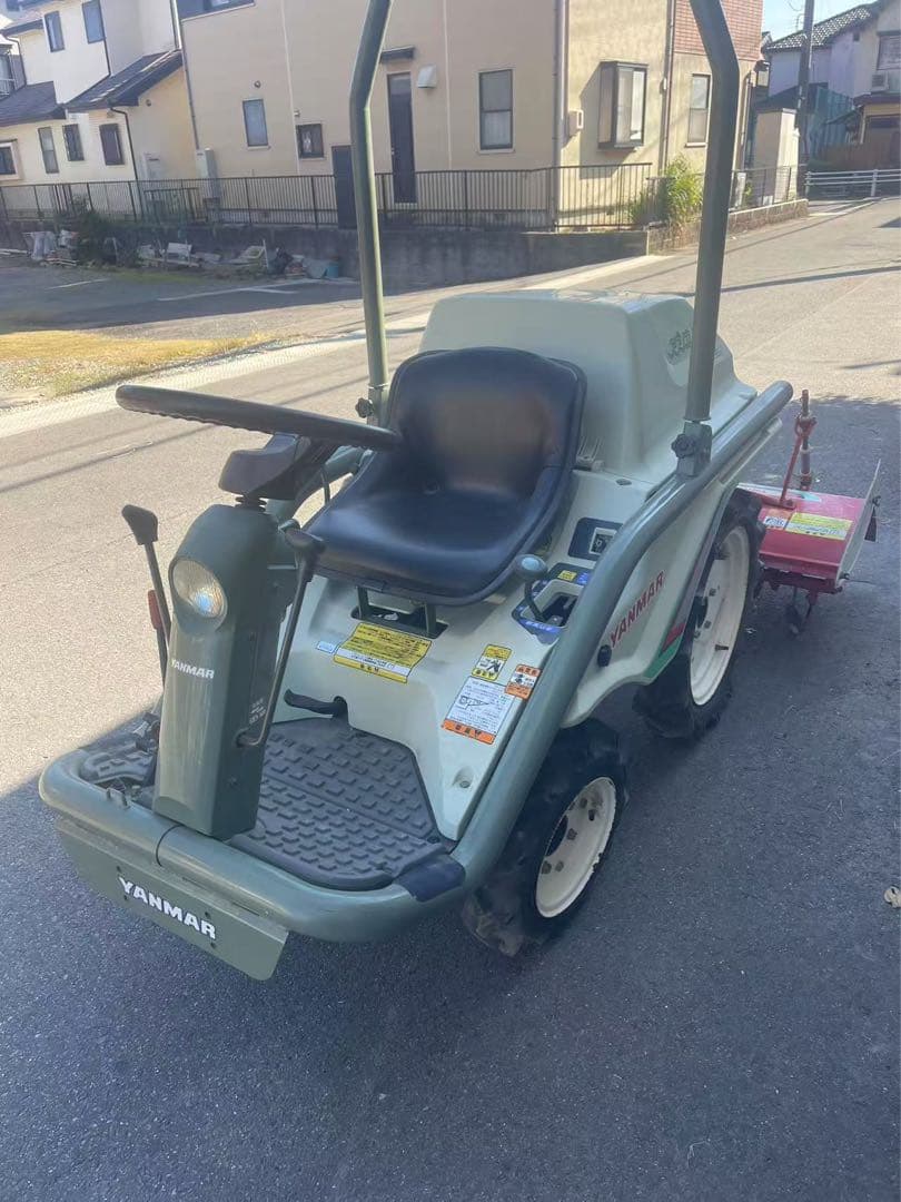 ヤンマー 乗用 管理機 A-10D アグリカ耕うん ディーゼル耕運機 セル耕耘機