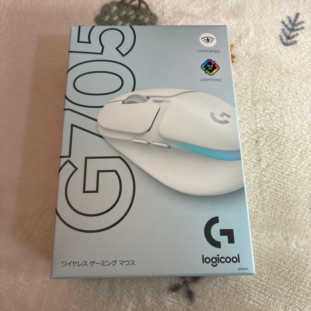 【新品未使用】ロジクール logicool G705 小型軽量RGBマウス