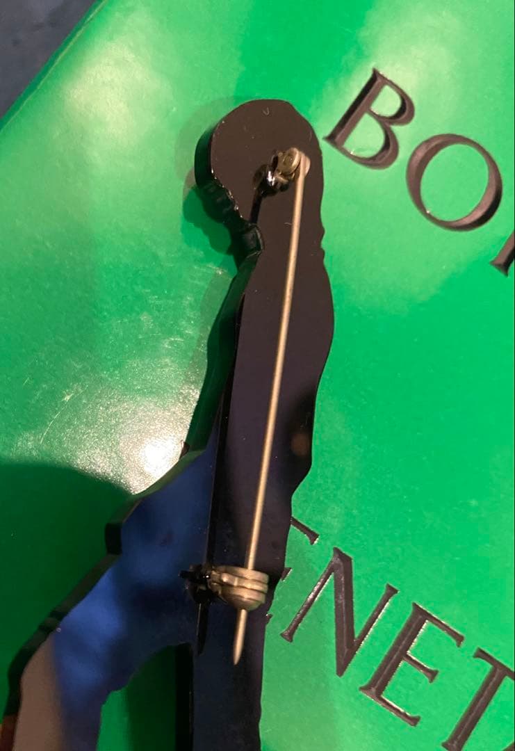 【新品未使用】Dior homme エディBoy ピンバッジ　strip期