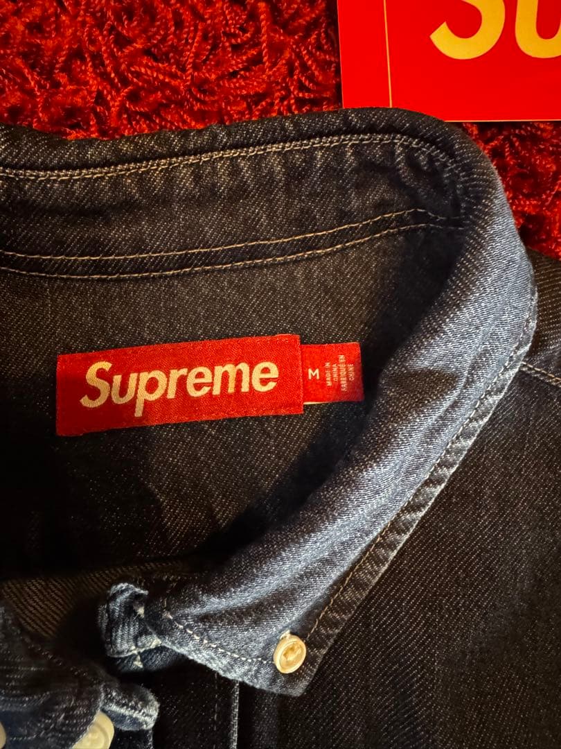 ★Small Box Denim Shirt indigo 25AW