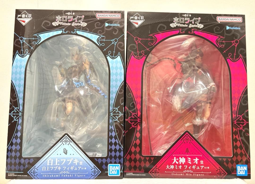 一番くじホロライブ〜 Villain Style〜白上フブキ 犬神ミオフィギュア