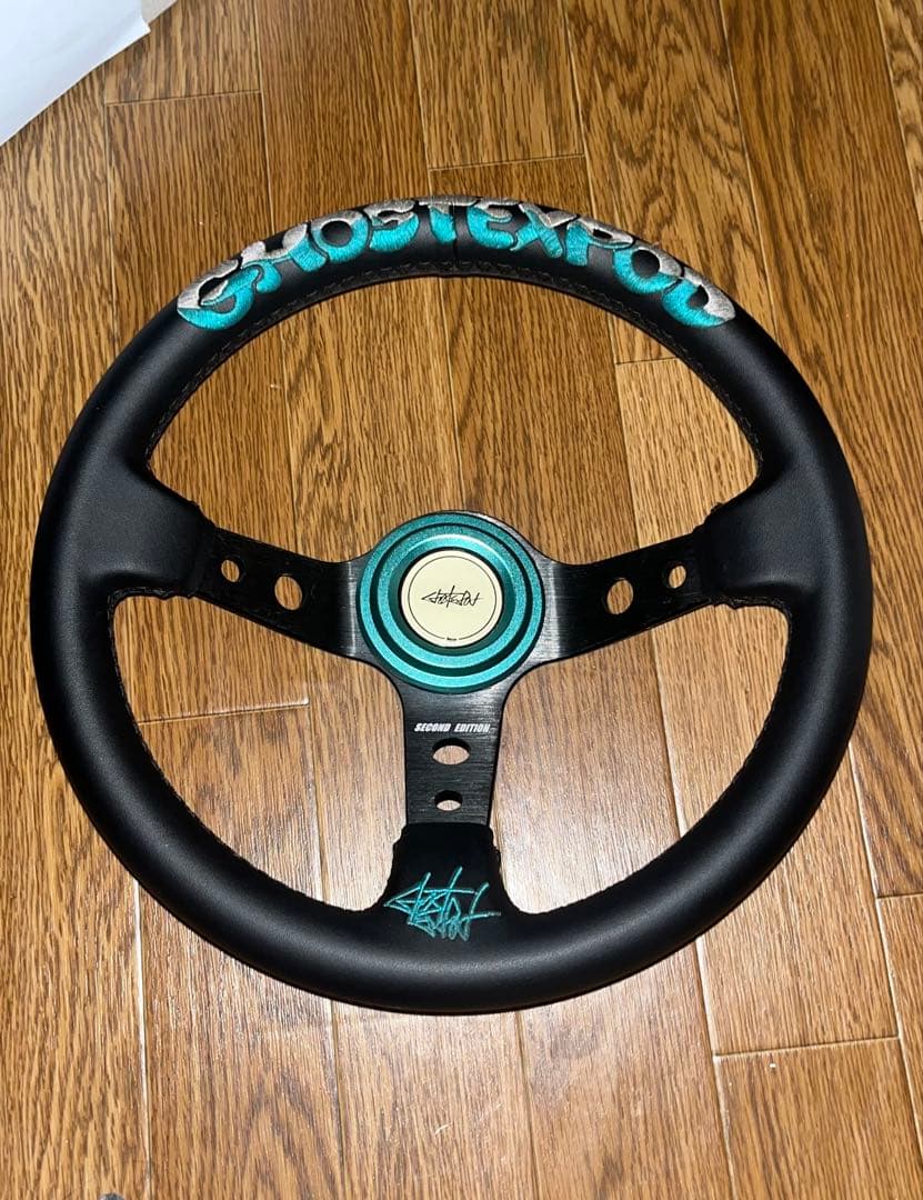 GHOSTEXPOD ステアリング マシニングホーンボタンモデル