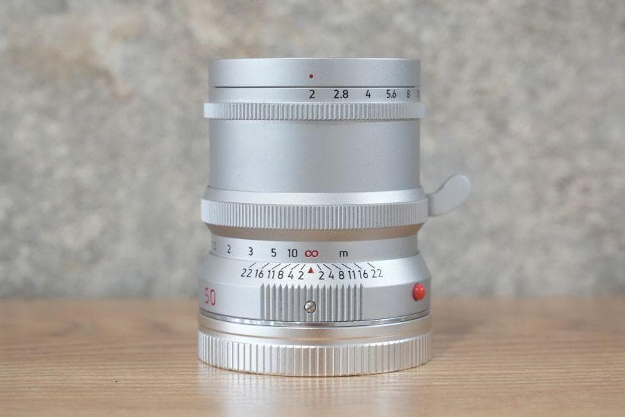 LIGHT LENS LAB M 50mm F2 SPII シルバー 付属品完備