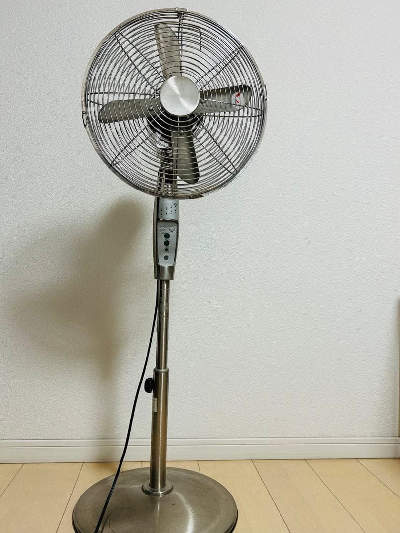 廃盤品！ドウシシャ メタル扇風機 HIR-350 おしゃれ ジャンク