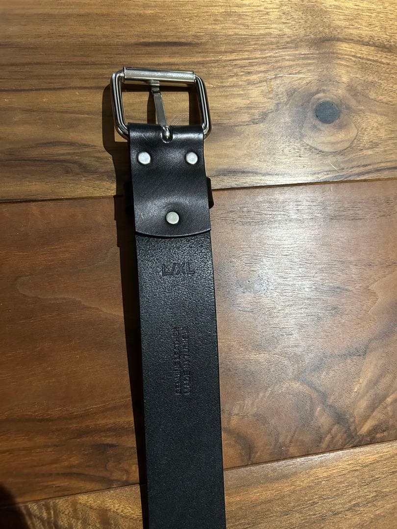 小物 Supreme Repeat Leather Belt / Black