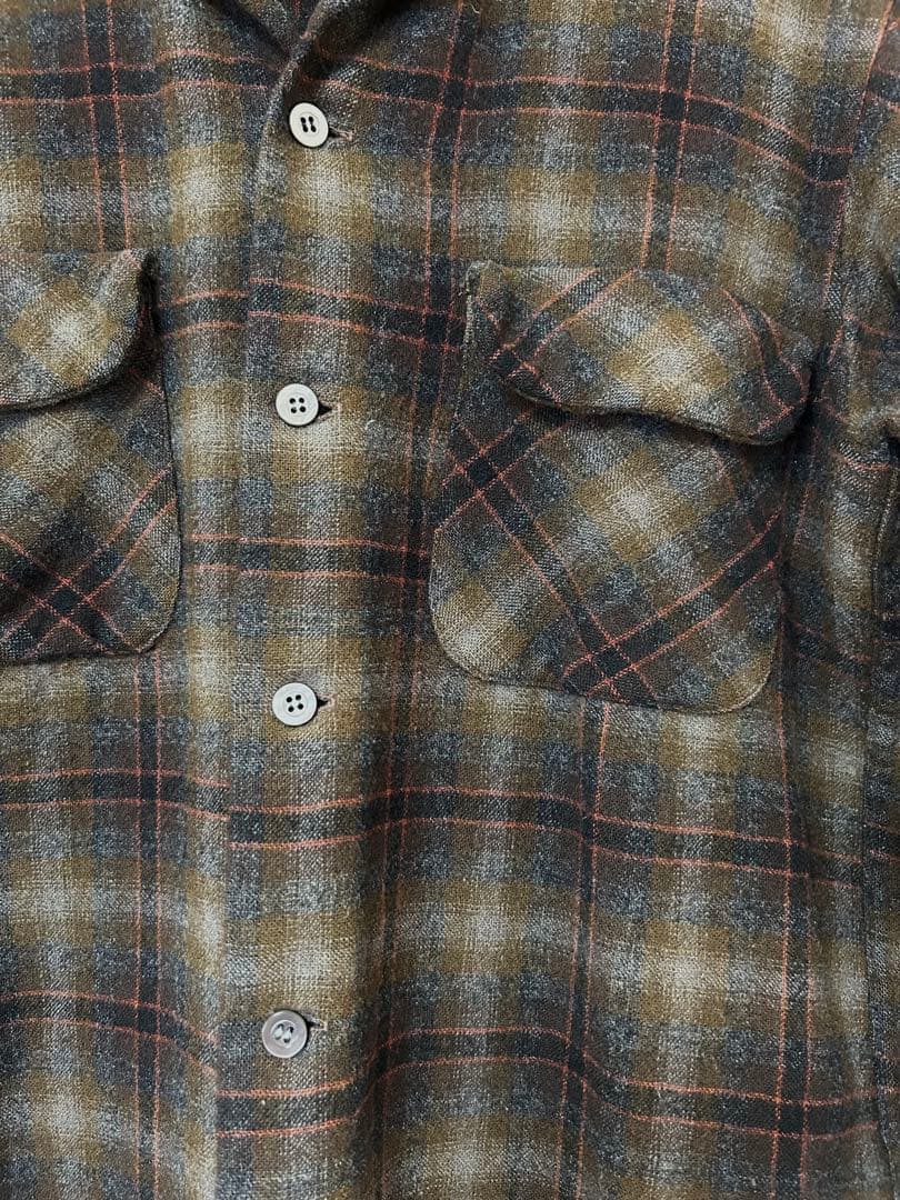 Pendleton ボードシャツ 50’s 60’s オンブレ シャドーチェック