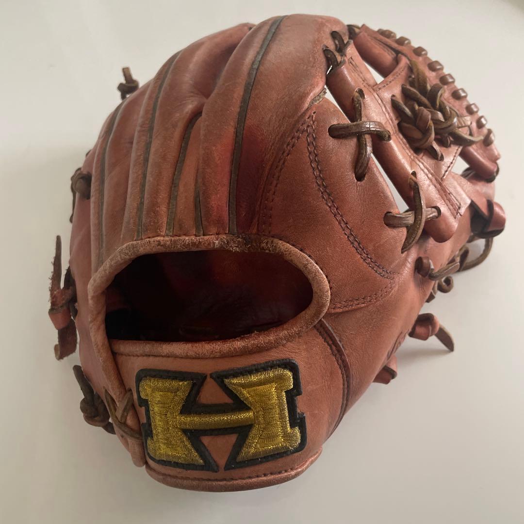 ハイゴールド 硬式野球グローブ ブラウン