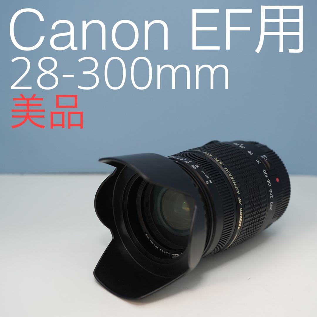 TAMRON 28-300mm Canon用 標準+望遠レンズ 美品！