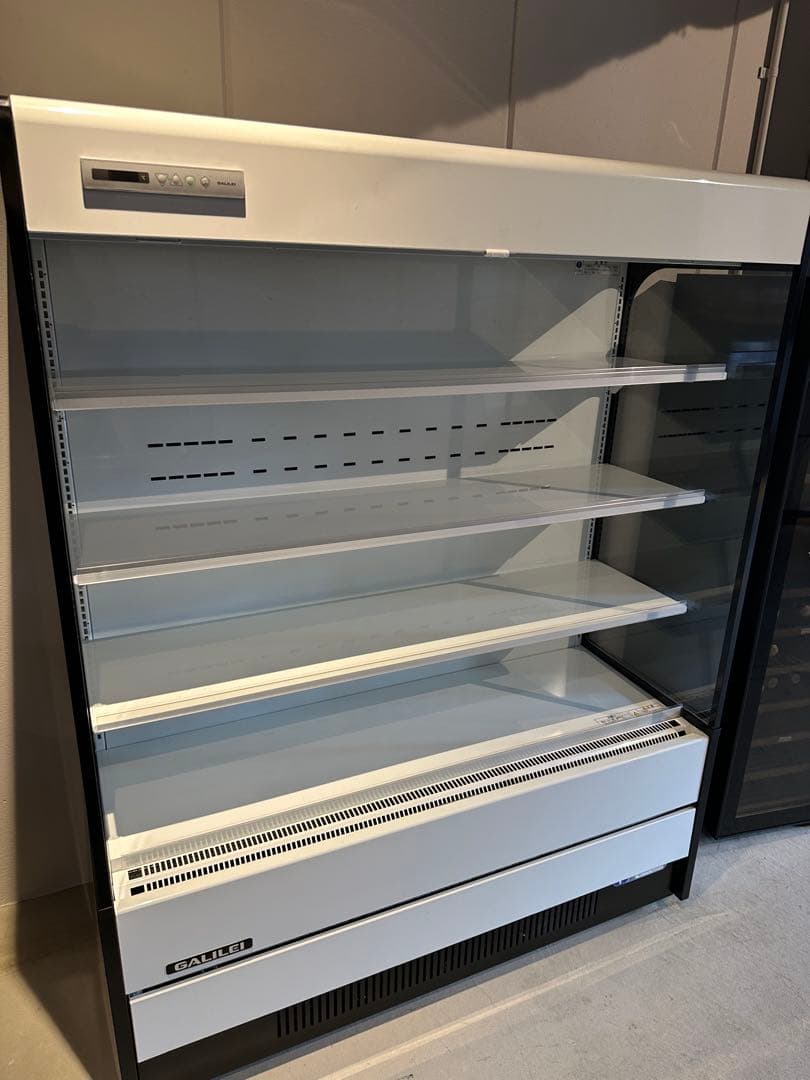 ガラス冷蔵ショーケース 超美品 大型 5段 2025年1月に新品購入定価120万