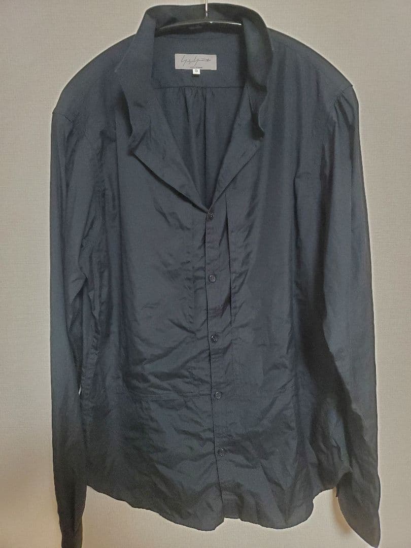 Yohji Yamamoto POUR HOMME 長袖シャツ サイズ3