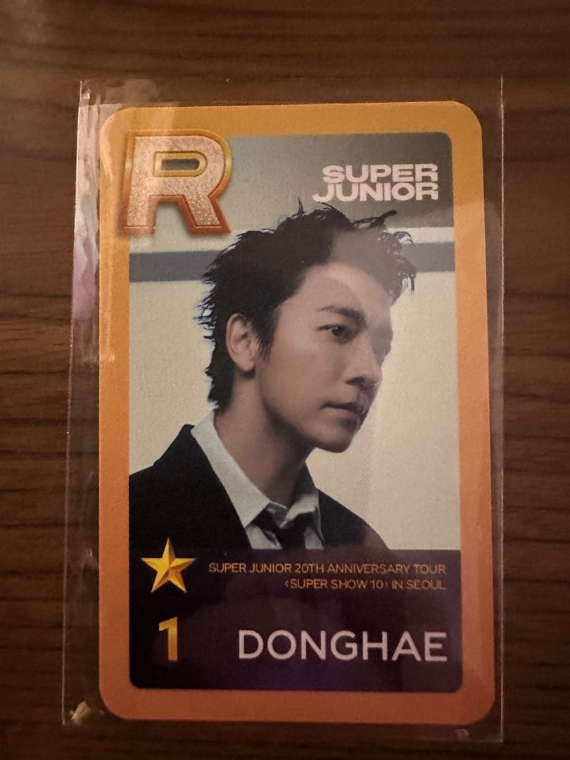 ドンヘ　SUPERSTAR SM トレカ　 SUPER JUNIOR
