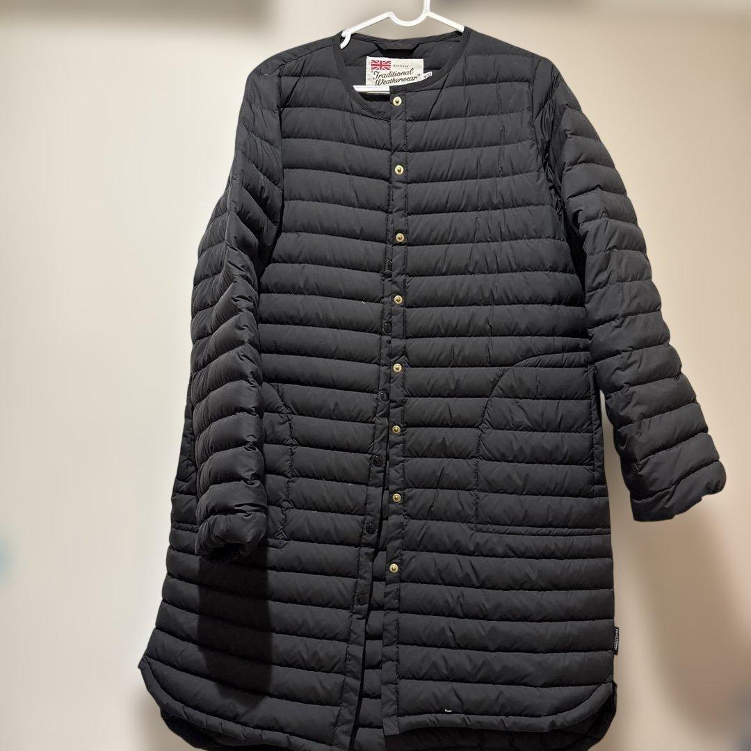 Traditional Weatherwear ロングダウンジャケット