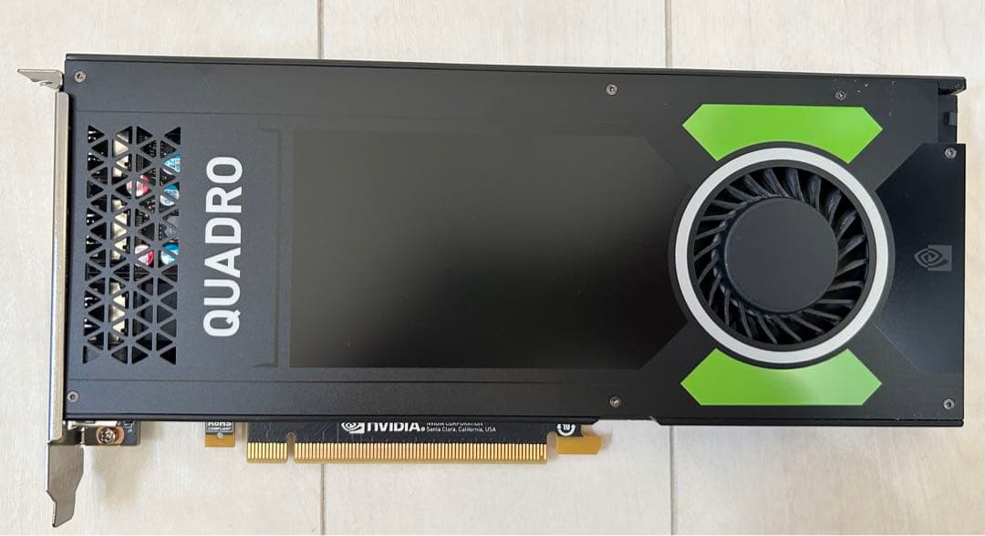 NVIDIA Quadro P4000 8GB グラフィック HP純正 動作品