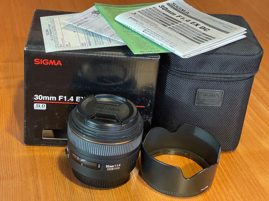 レンズ(単焦点) SIGMA 30mm F1.4 EX DC HSM