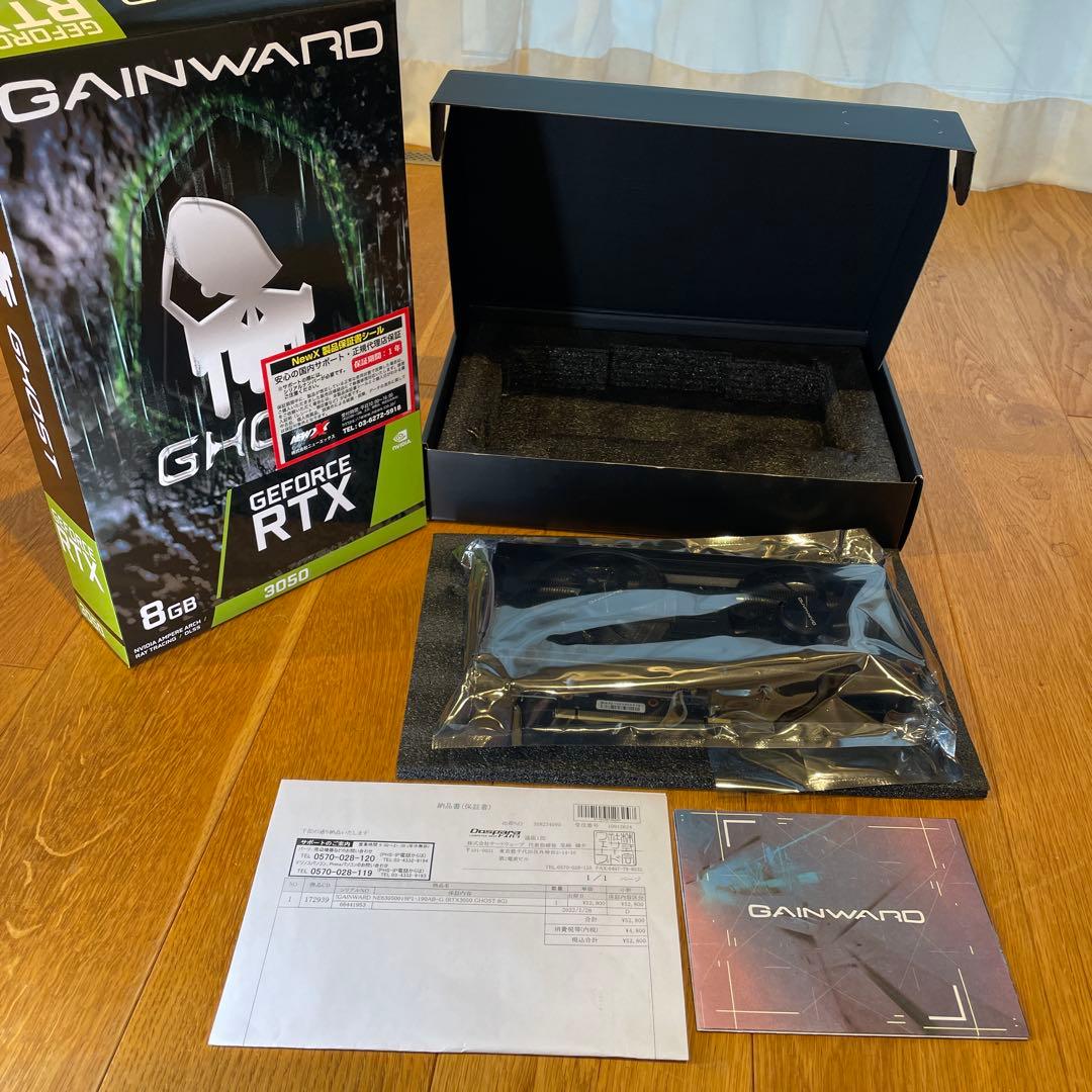 グラフィックボード・グラボ・ビデオカード Gainward NVIDIA GeForce RTX3050 8GB