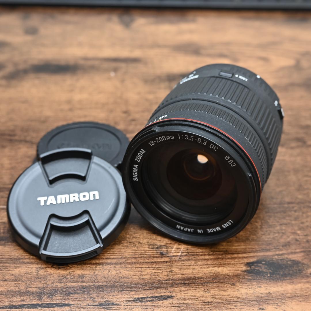 ✧美品✧SIGMA 18-200mm F3.5-6.3 DC CANON EF