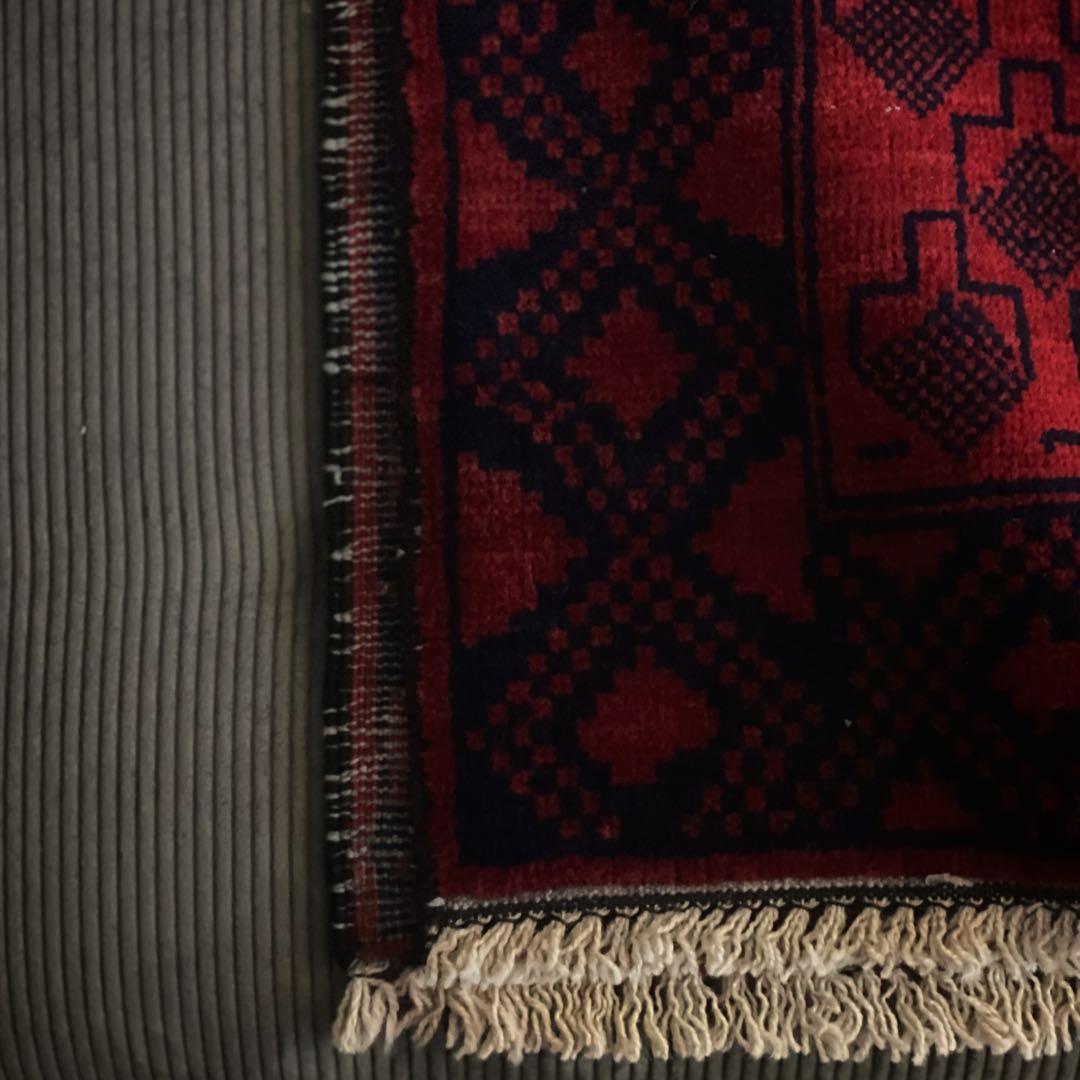 【在庫整理／大幅値引】200×107 アフガニスタン バルーチ ヴィンテージラグ