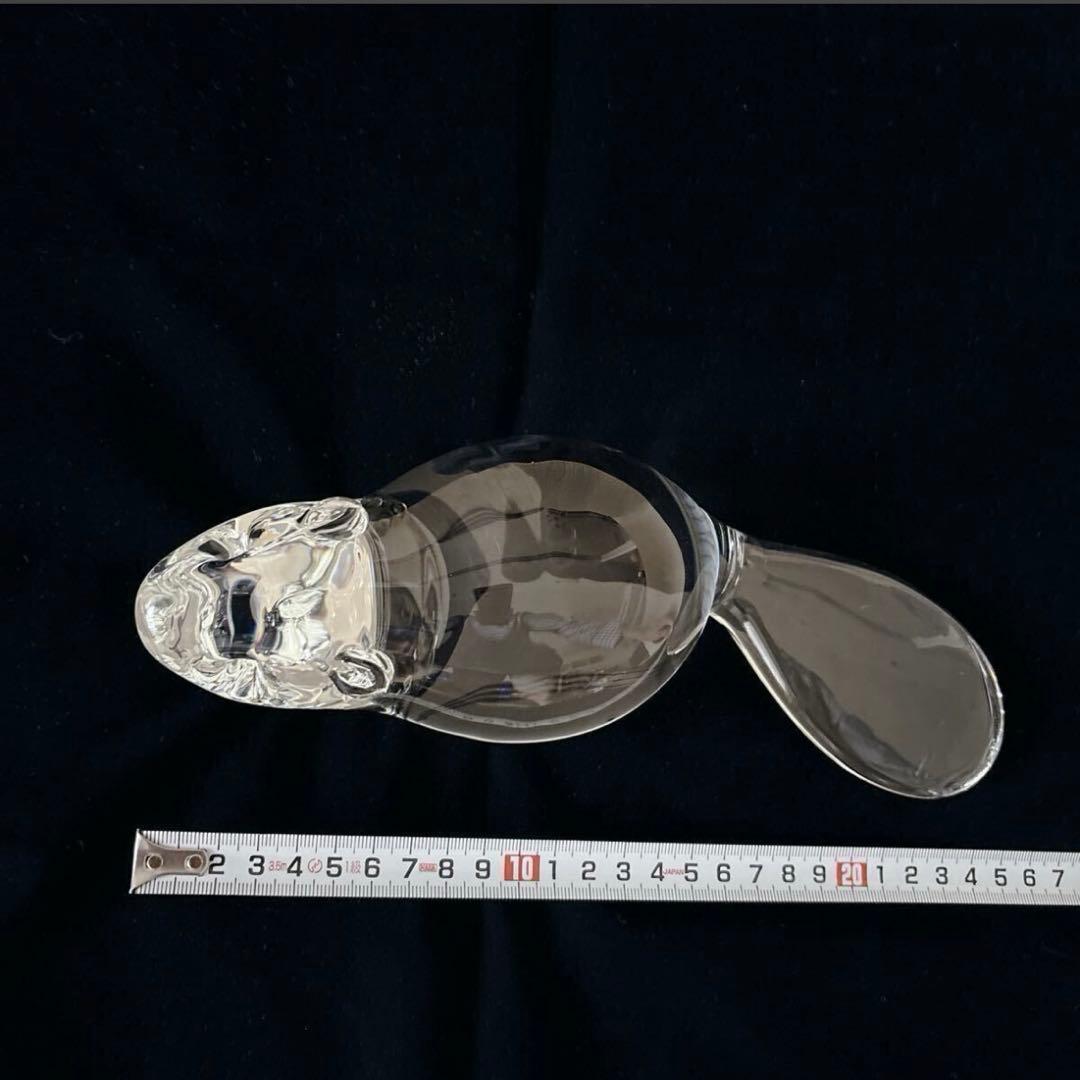 送料無料★ スチューベン グラス　STEUBEN GLASS ☆ ビーバー？