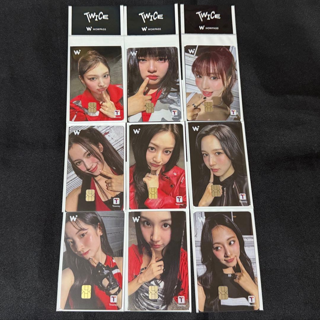TWICE 韓国 WOWPASS ワオパス 未使用 コンプリート