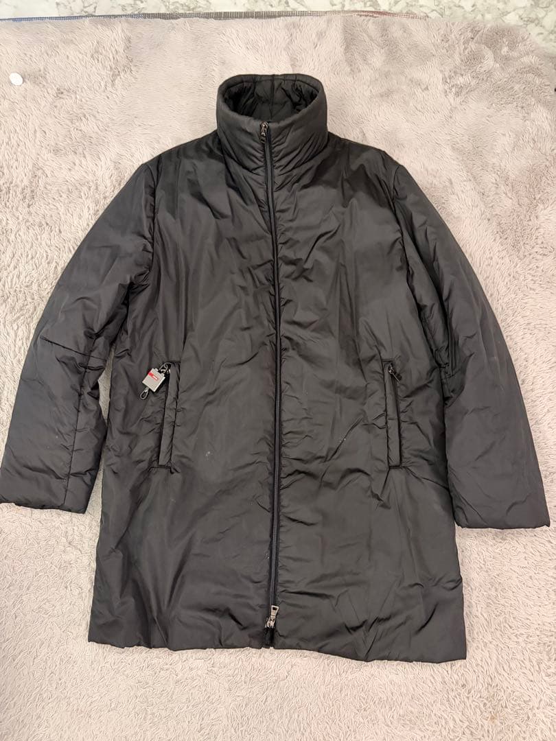 PRADA プラダ SGV294 パデットコート リネアロッサ 黒 50