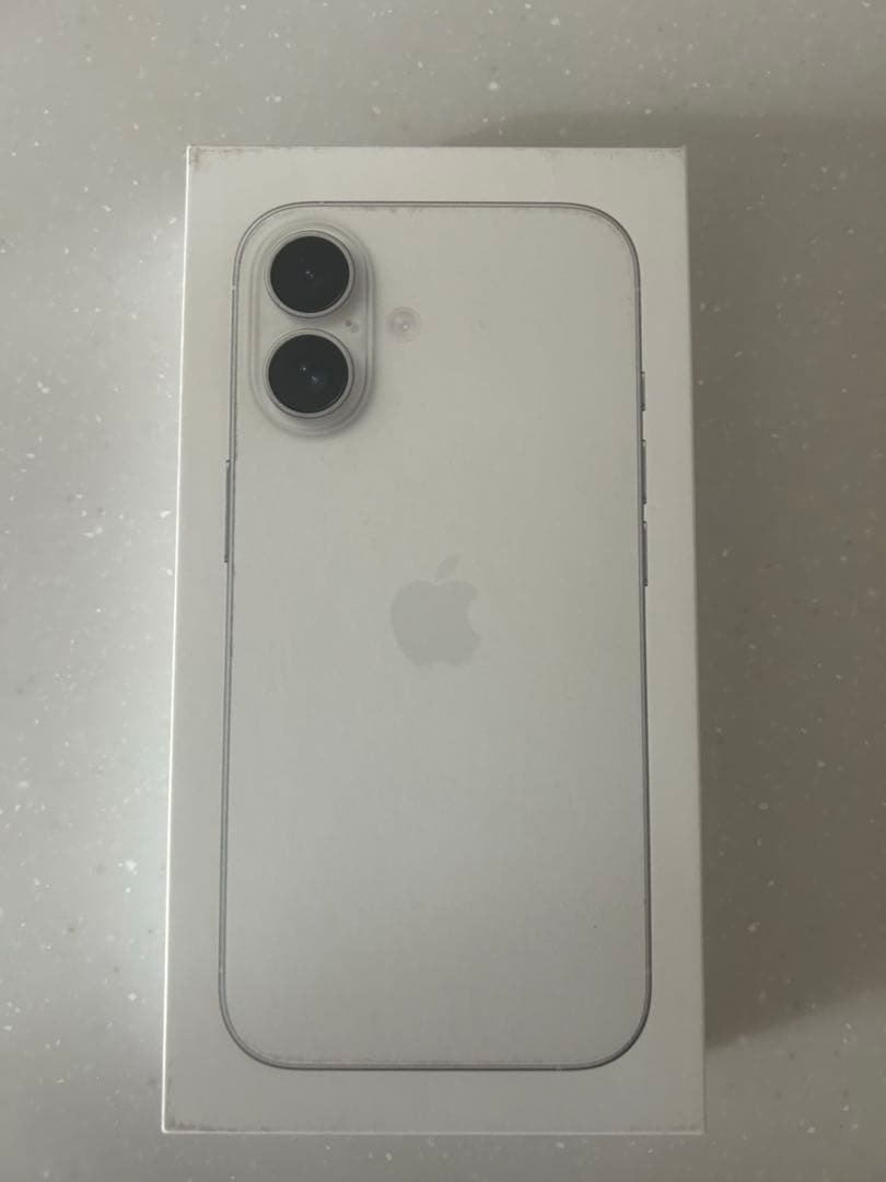 iPhone16 新品　未開封　ホワイト　128GB