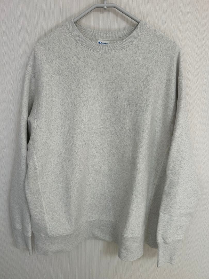 MIN-NANO×Champion×BEAMS グレー スウェット　M