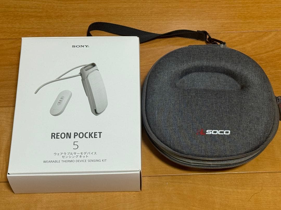 SONY REON POCKET 5 センシングキット・ケース付