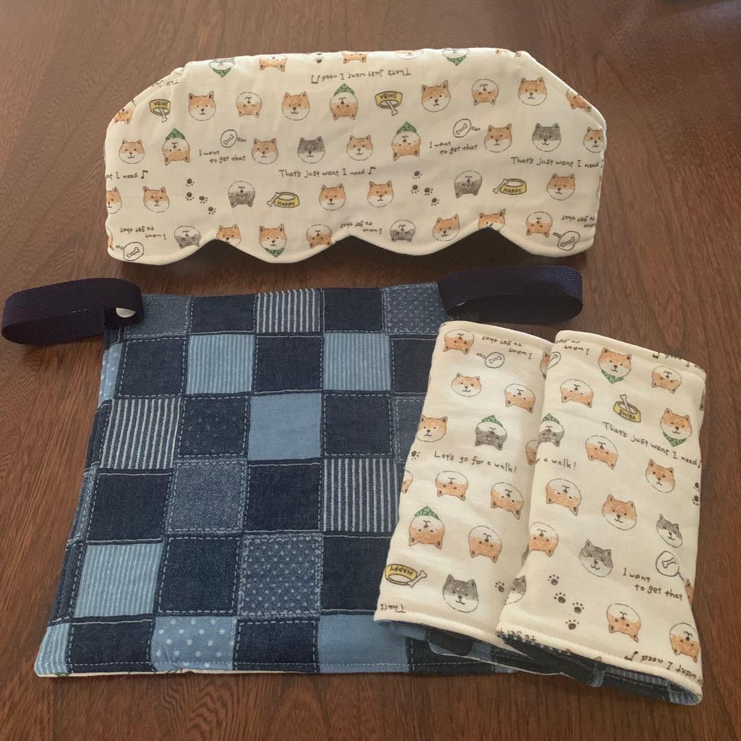 泉水様☆専用　エルゴオムニデラックス　抱っこ紐　よだれ首回り胸元カバー　デニム柄