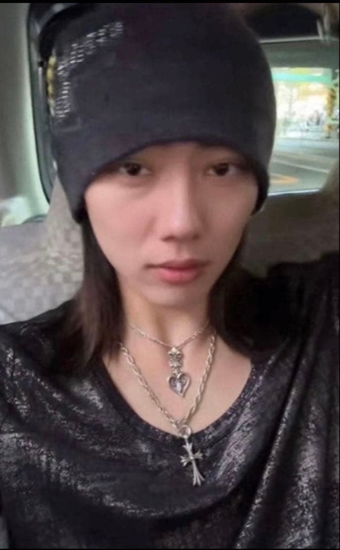 ✨即完売✨ フルール・ド・リス　ハート型ネックレス　たくむ着用 専用ポーチ付き