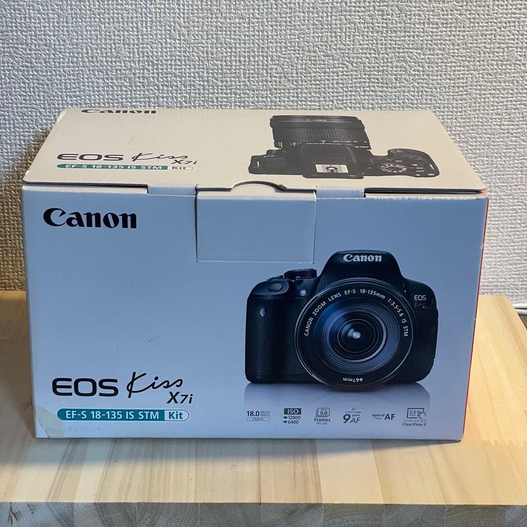 Canon eos kiss x7i ボディ、レンズ、カメラバッグ