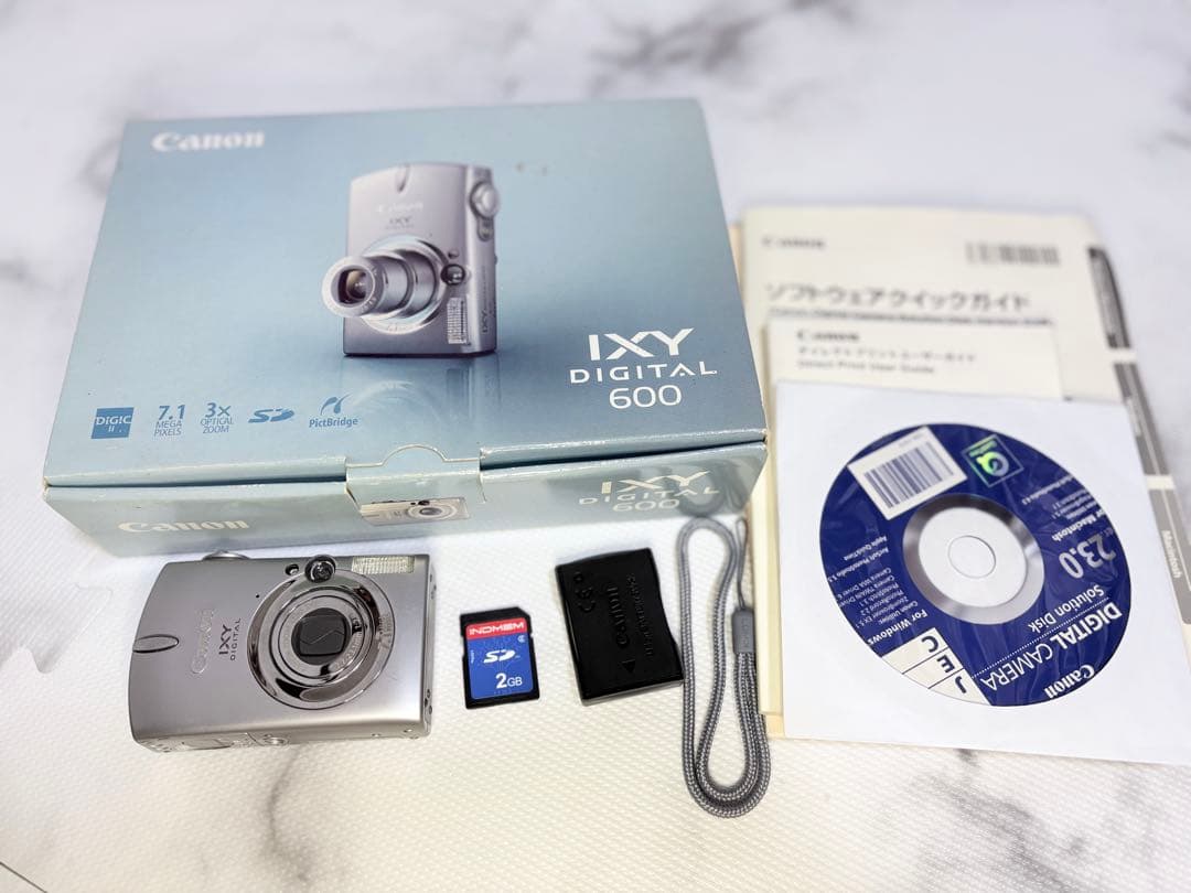 ■元箱付き■Canon キャノン IXY DIGITAL 600