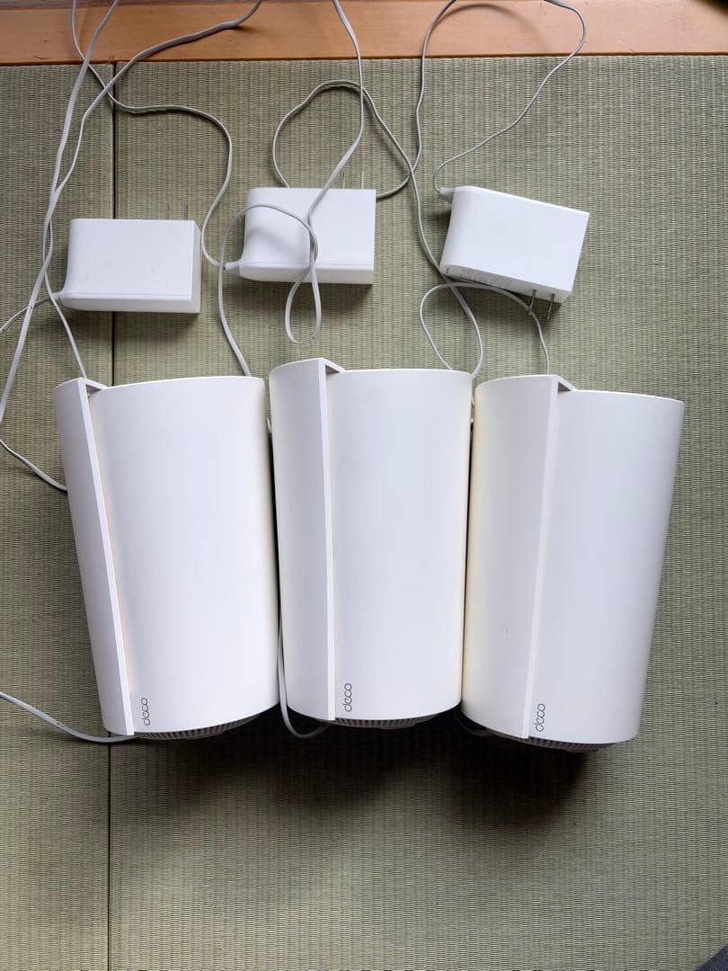 TP-Link Deco X90 AX6600 メッシュWi-Fiシステム 3台