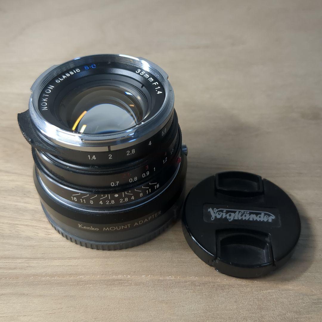 フォクトレンダー 単焦点レンズ NOKTON classic 35mm F1.4