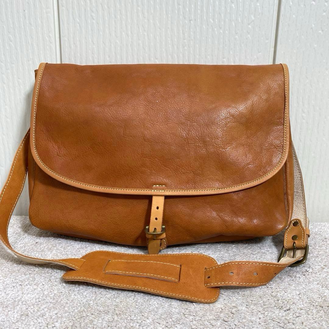 PARLEY パーリィー東京 レザー ポストマンバッグ ショルダー 牛革