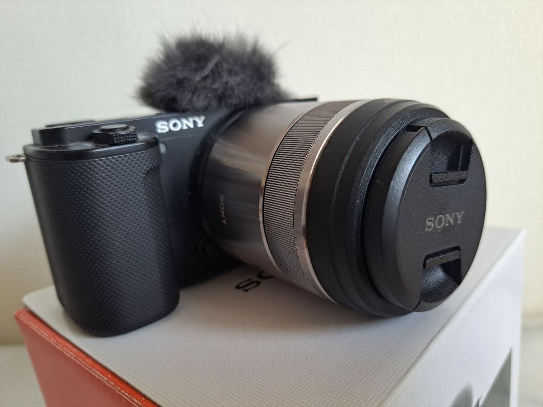 【美品】SONY ZV-E10とマクロレンズのセット　保証有り