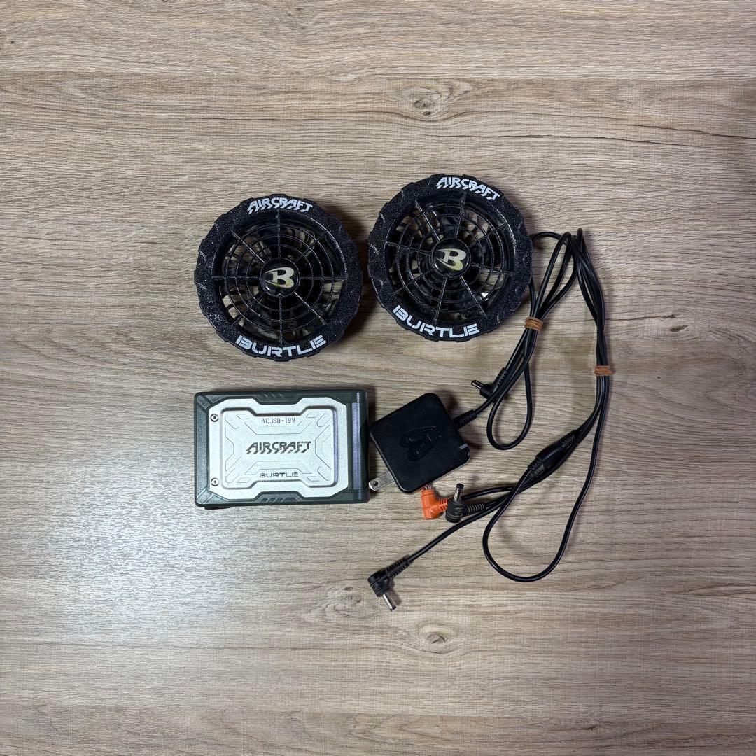 BURTLE AIRCRAFT バッテリー、ファンセット