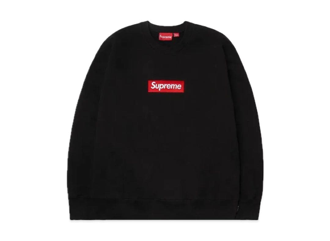 Supreme Box Logo Crewneck 2022AW黒 Mサイズ
