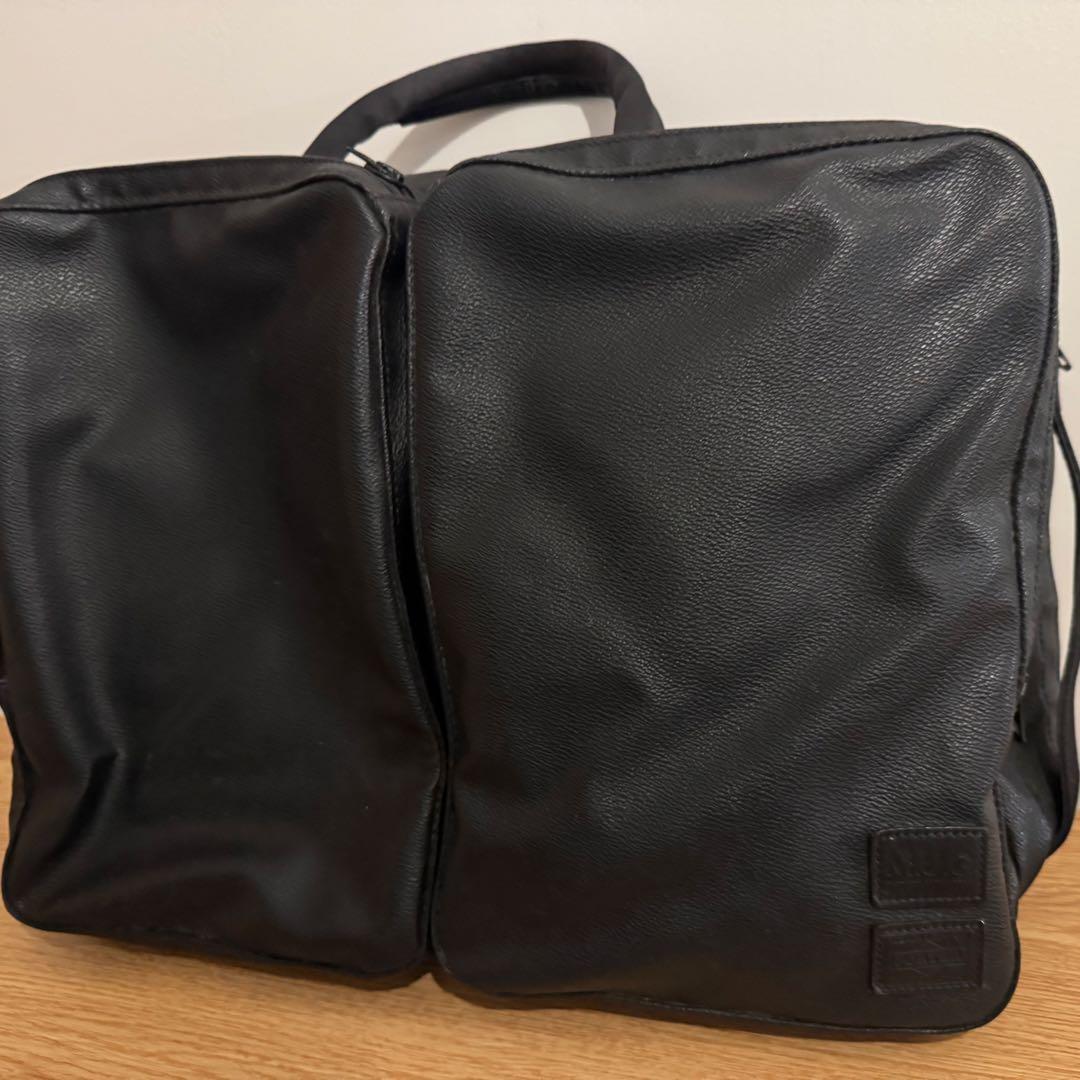 バッグ PORTER x M.U.G Grain PC 3Way Brief Case