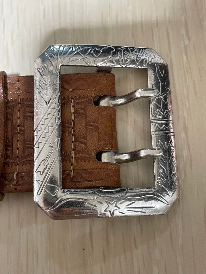 【スペシャル・最終価格】40'sスタッズベルトダブルピン