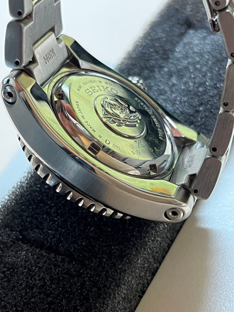 SEIKO プロスペック キネティック ダイバー 5M62-0BL0 OH済み