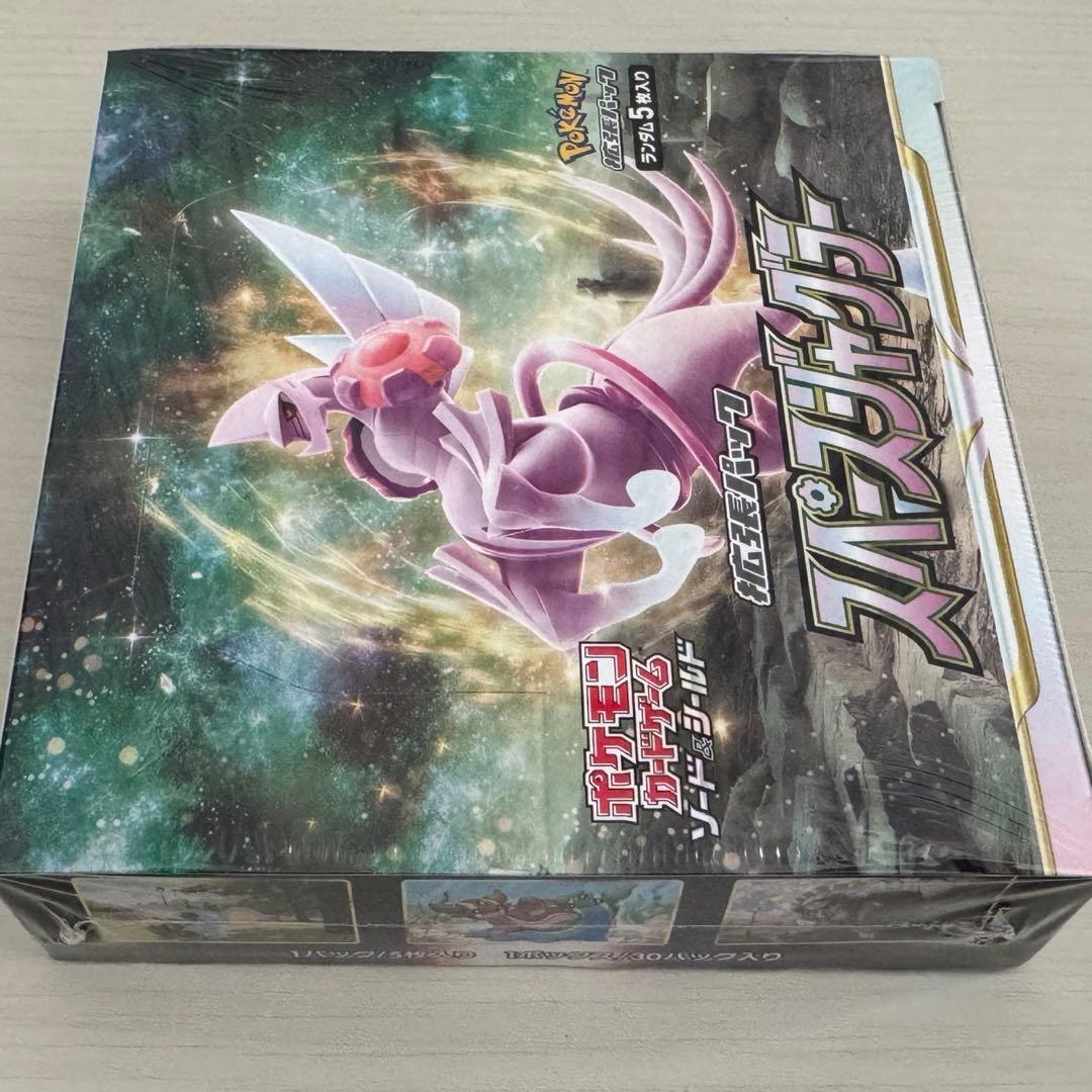 ポケモンカード　未開封　シュリンク付き　スペースジャグラー　タイムゲイザー