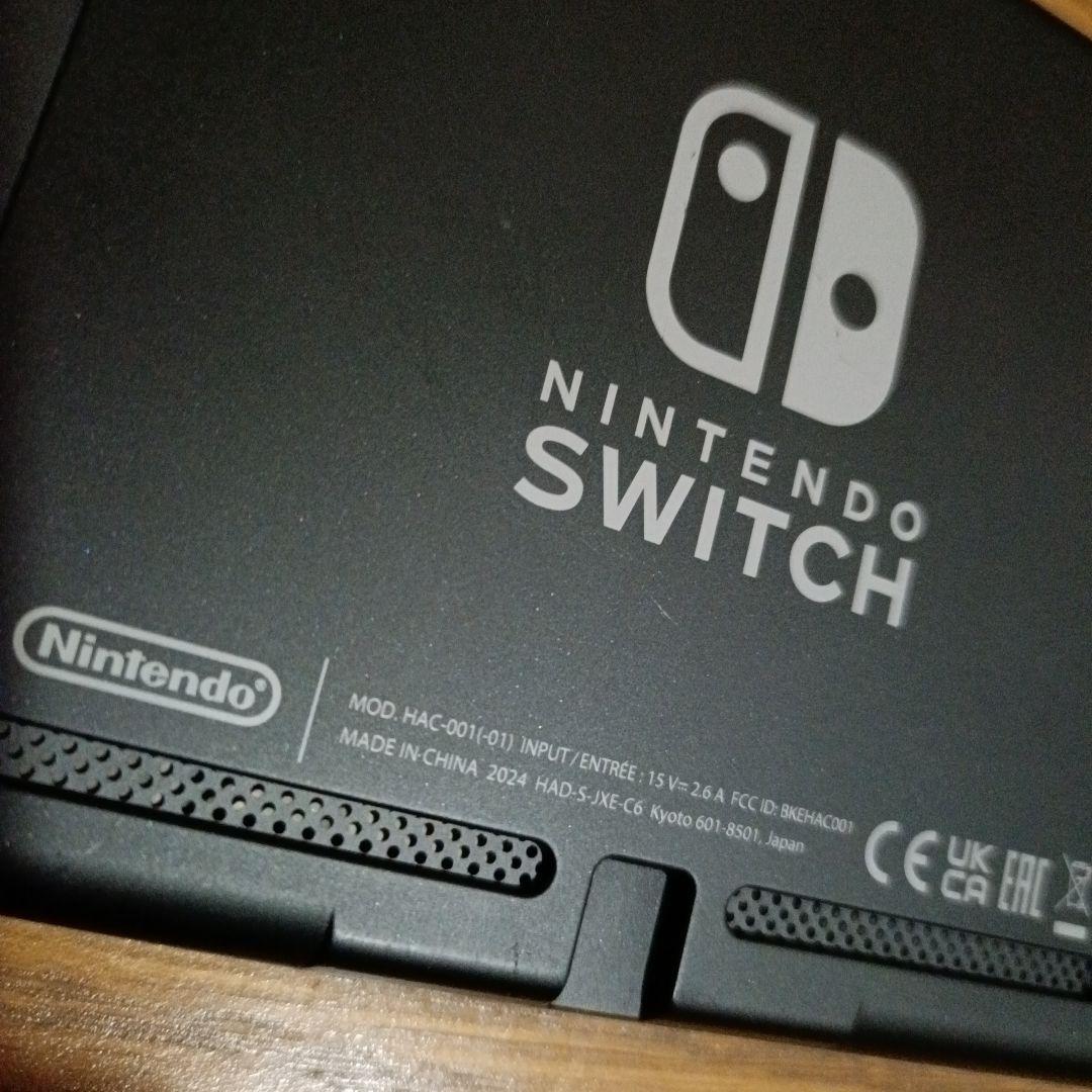 Nintendo　switch　本体　2024年モデル　バッテリー強化版！動作品