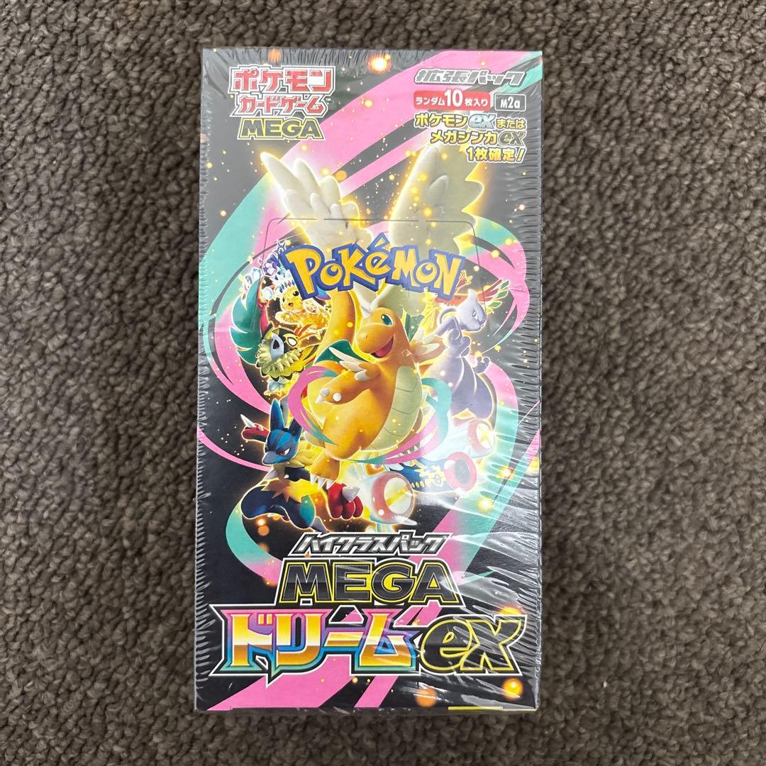 【シュリンク付】　ポケモンカードゲームMEGA ドリームex