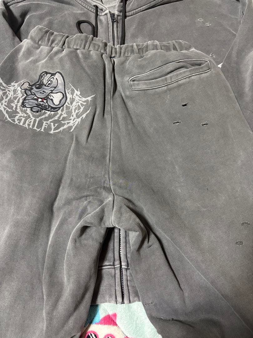 h*a様 期間限定 ガルフィー 染め染めわんちゃん ボロボロ セットアップ 中型