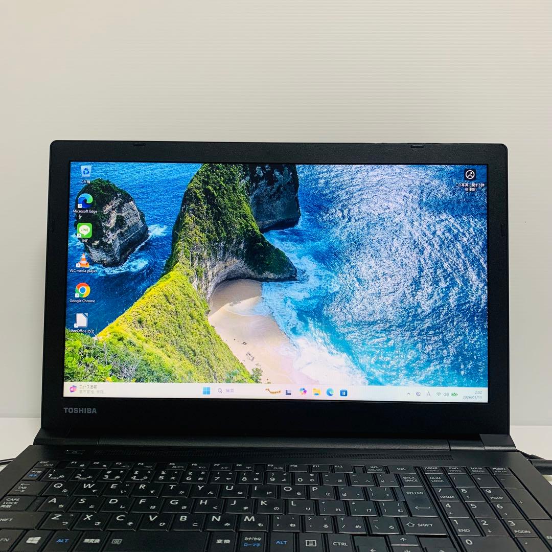 【初期設定済】Dynabook ノートPC SSD256GB Win11