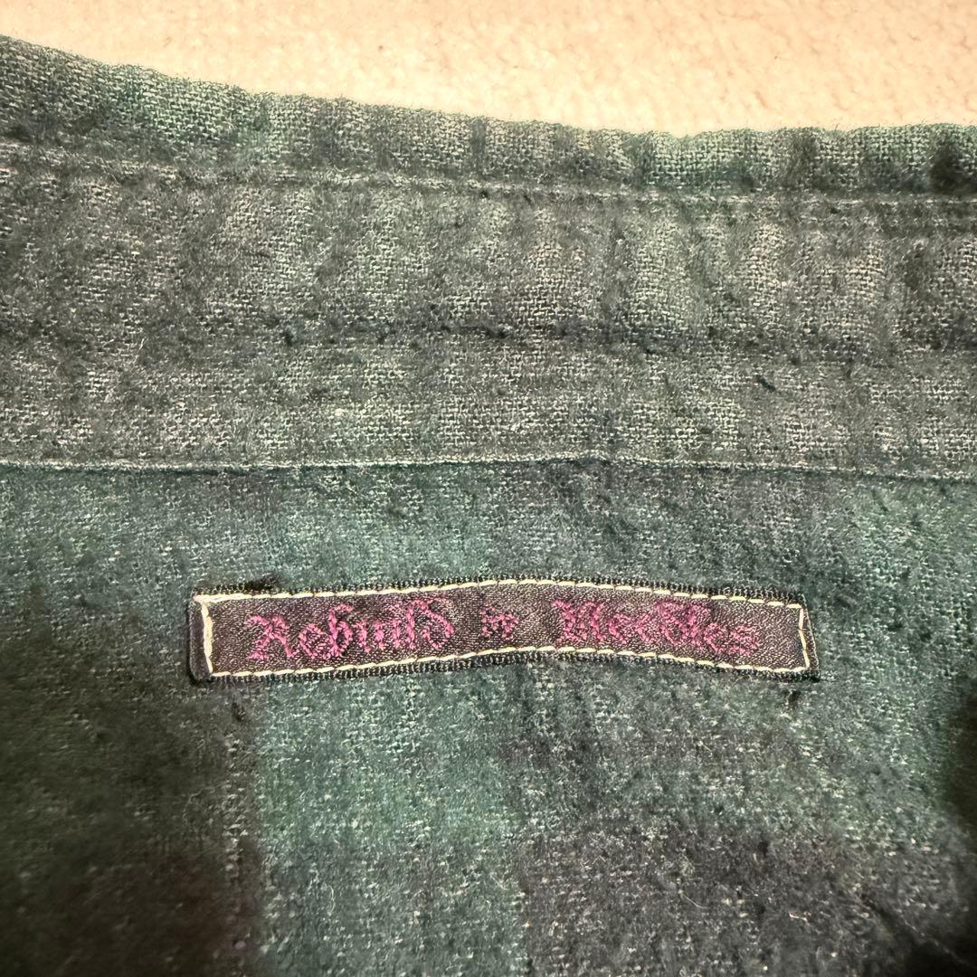 needles ニードルズ リビルド ネルシャツ チェック シャツ フランネル