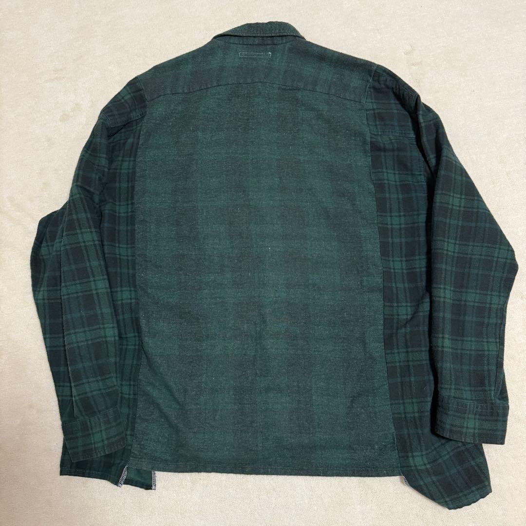 needles ニードルズ リビルド ネルシャツ チェック シャツ フランネル