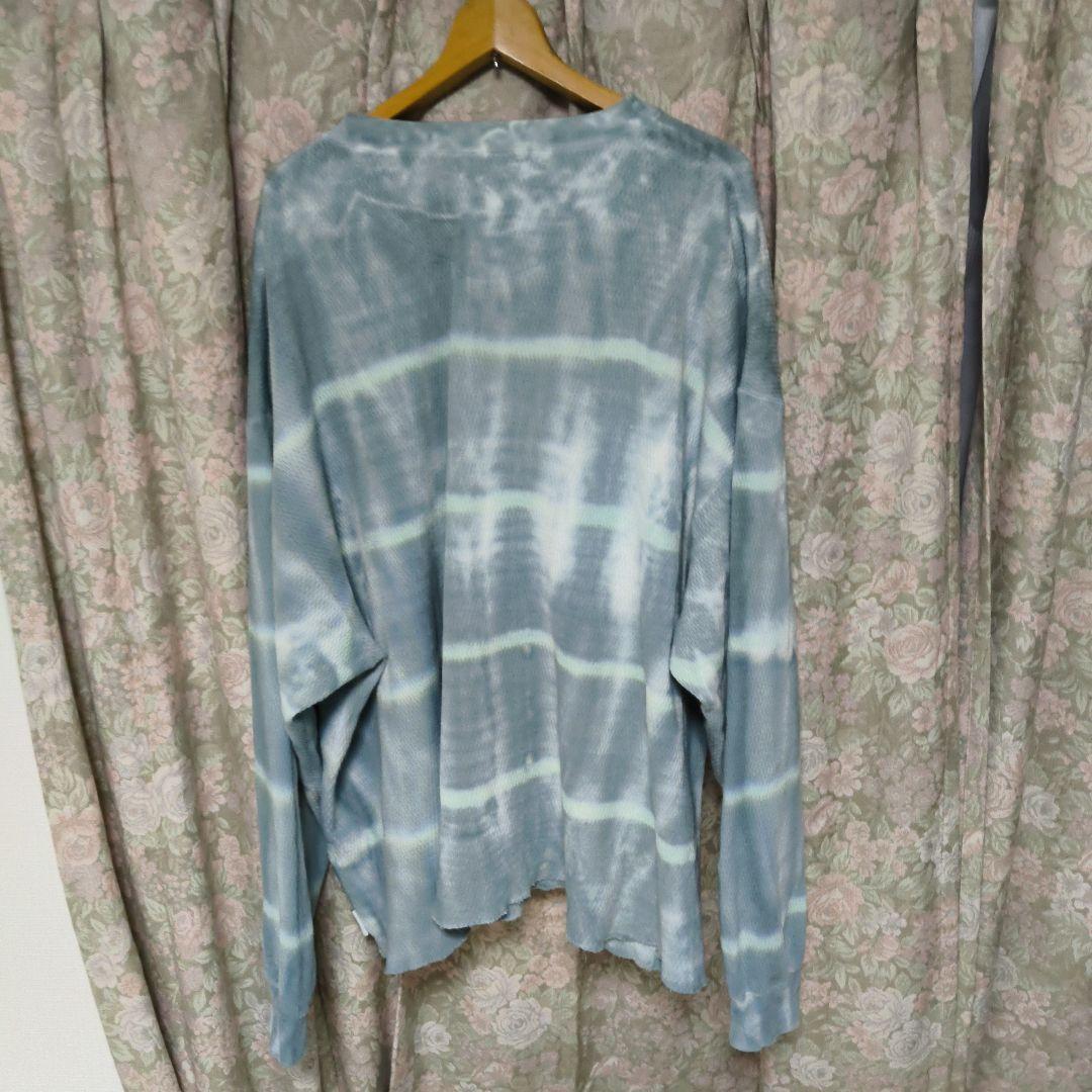 DAIRIKU Tiedye Thermal Tee size　L　サーマル