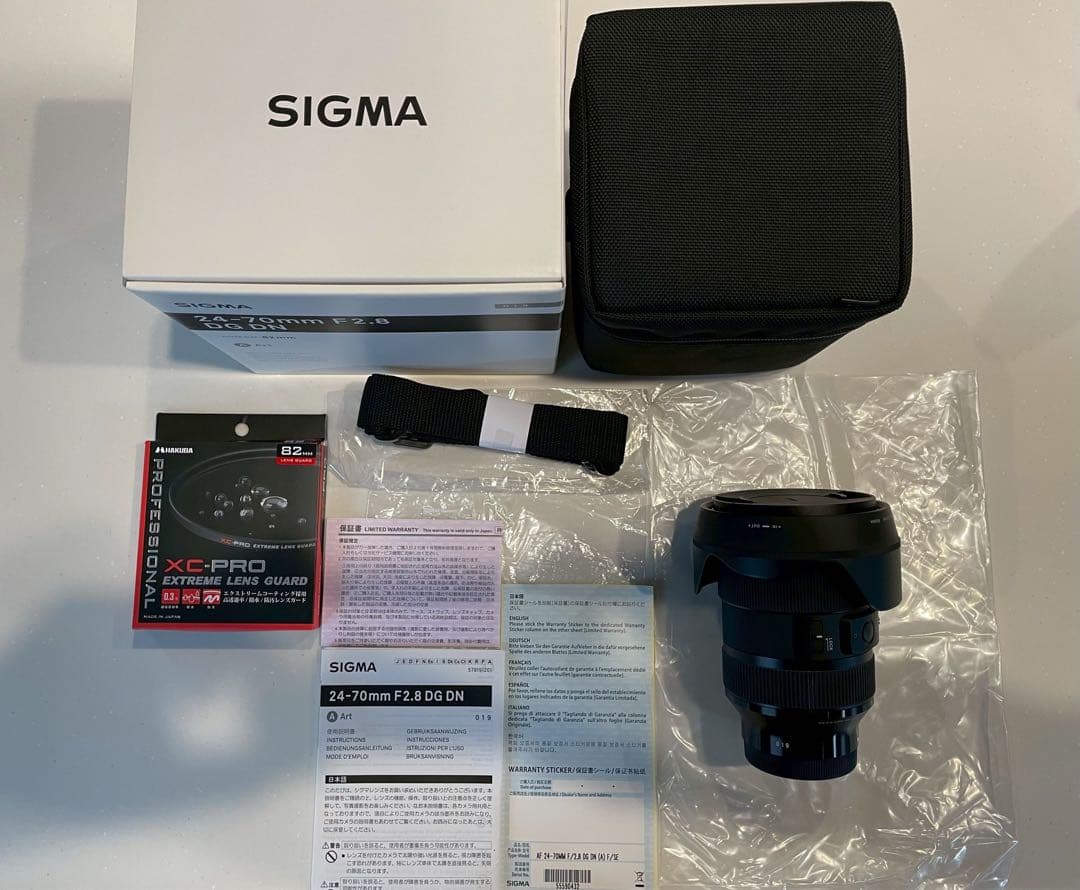 SIGMA 24-70mm F2.8 DG DN レンズ (α Eマウント用)