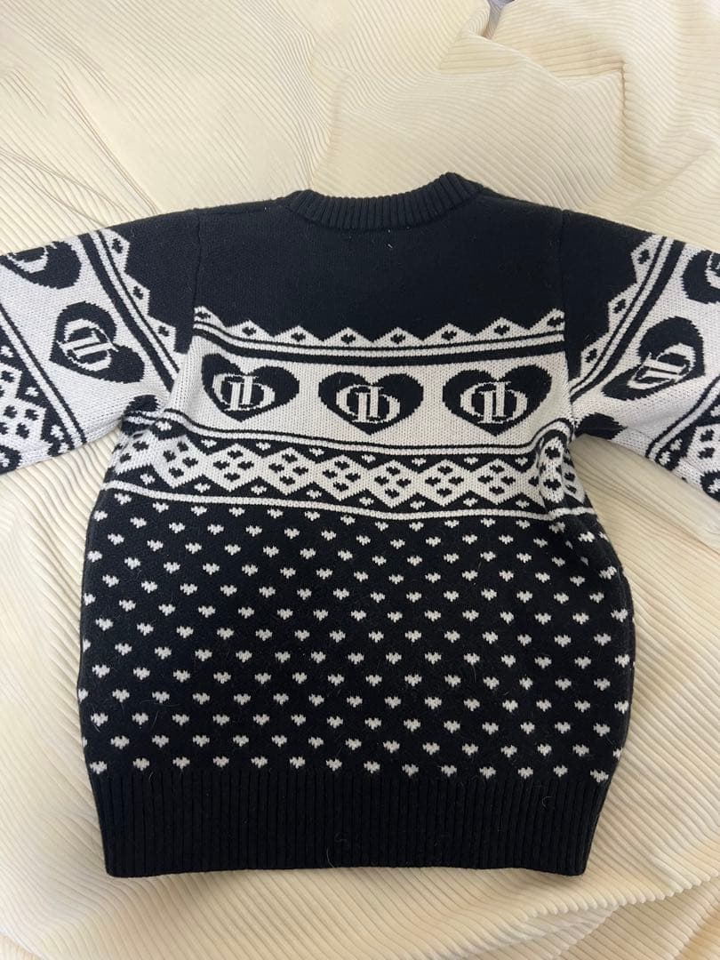 DDアーガイルニットトップス